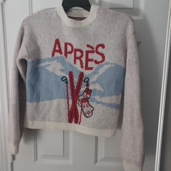 a new day Sweaters - A New Day Apre's Ski Winter Sweater Sz M
